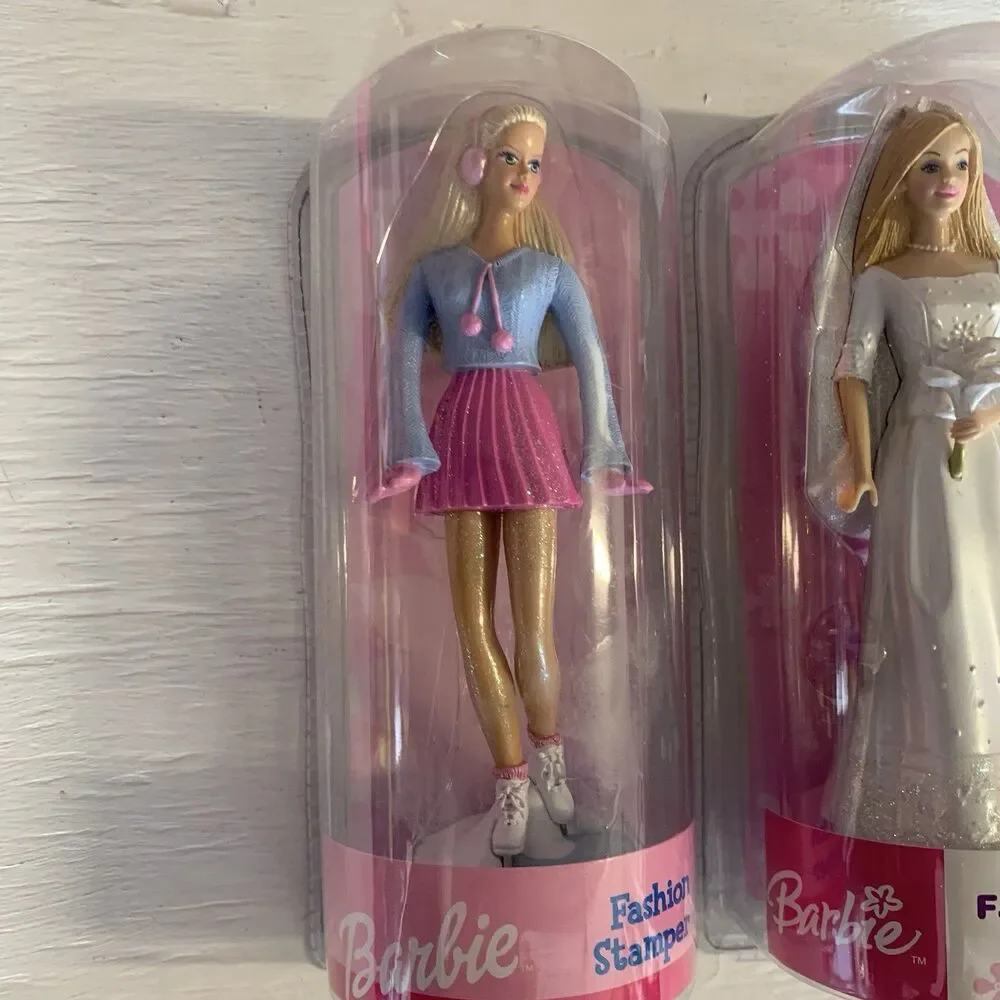 VTG Lot Of 2 Barbie Fashion Stamper Doll Wedding Bride And Ice Slate Tara Mattel